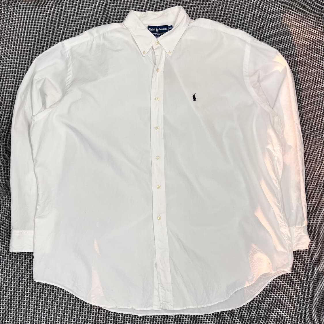 폴로 화이트 셔츠 (XXL) (OLD-8559) 상품이미지1
