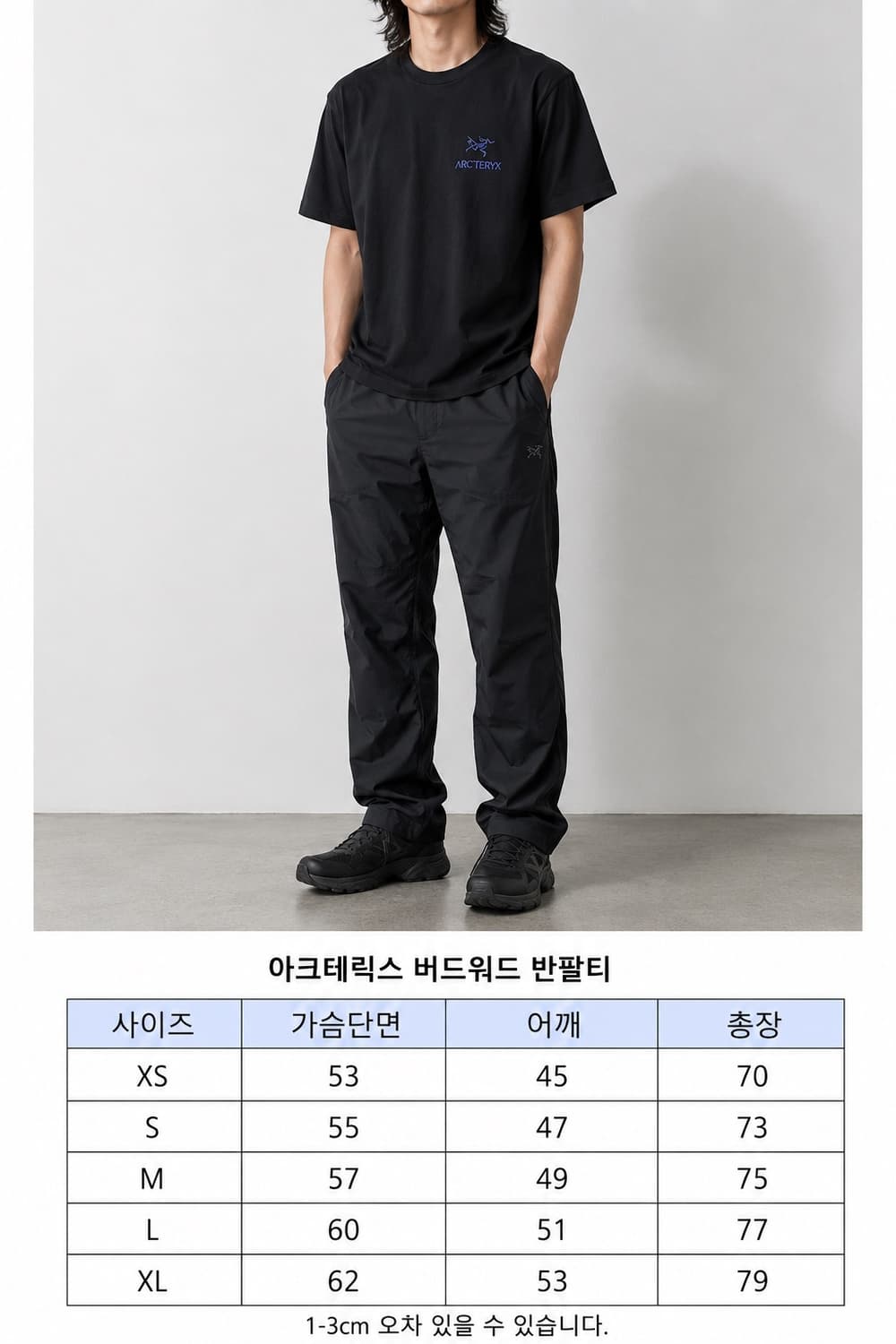 [새상품][무료배송] 아크테릭스 버드워드 반팔티 상품이미지3
