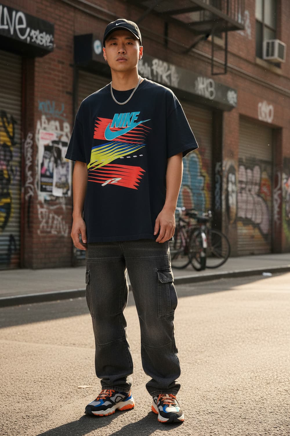 [M] 나이키 x 아트모스 NRG 그래픽 반팔 티셔츠 CI3197-010 상품이미지2