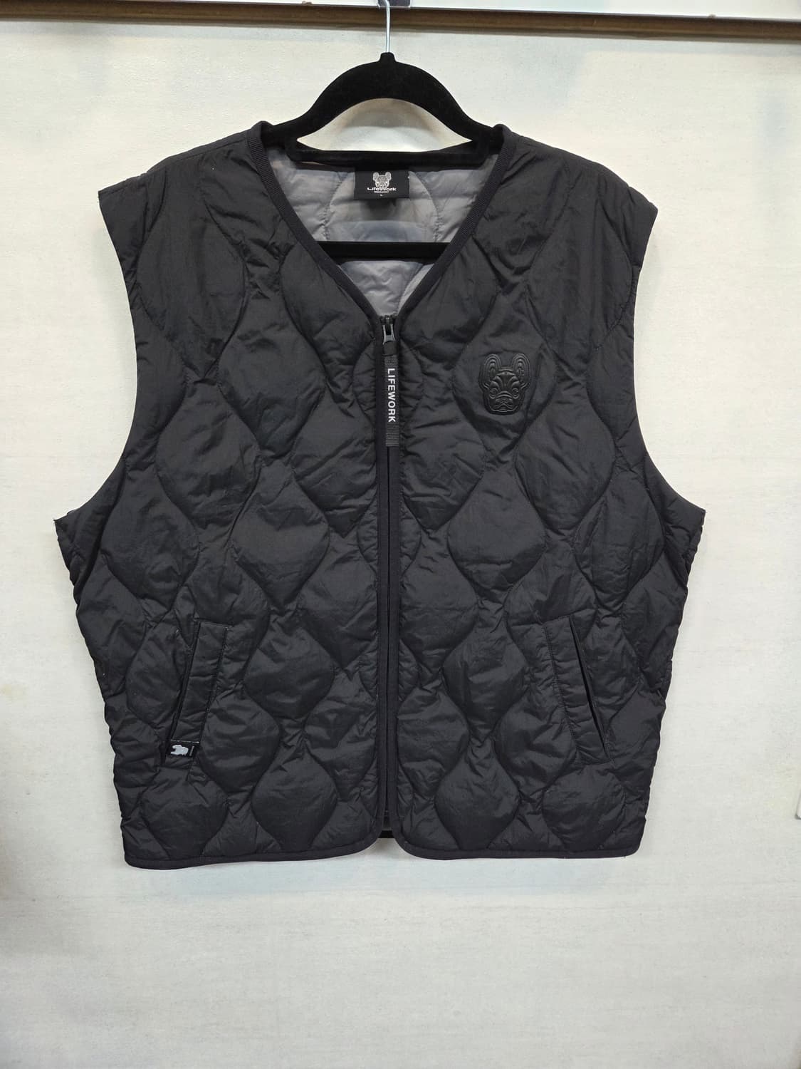 라이프워크 웨이브 퀄팅 패딩조끼 L 상품이미지1