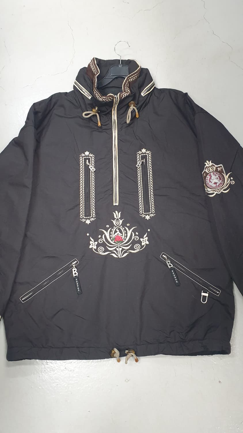 보그너 90S빈티지 아노락 보드복 블랙 상품이미지9