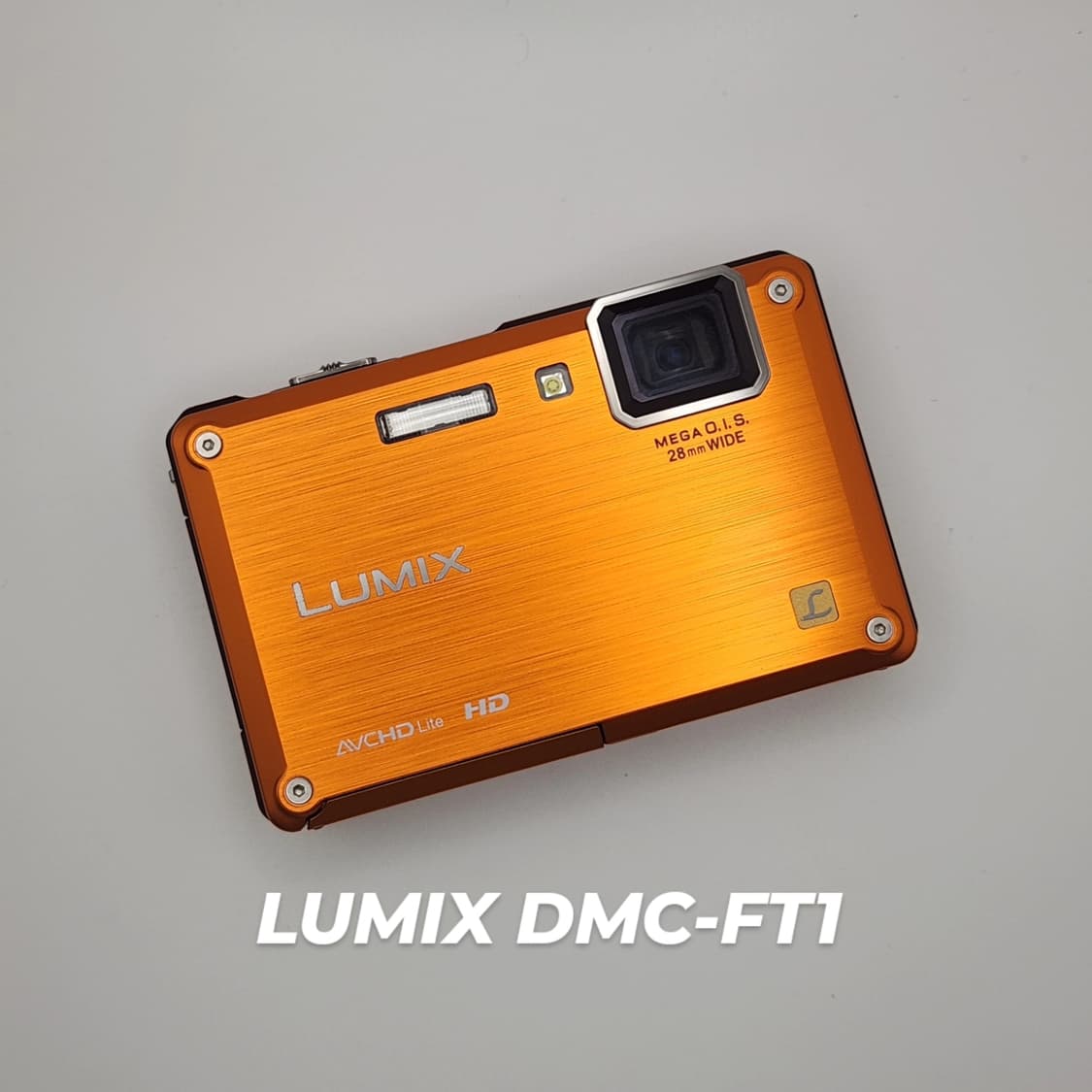 파나소닉 LUMIX DMC-FT1 오렌지 디지털카메라 상품이미지1