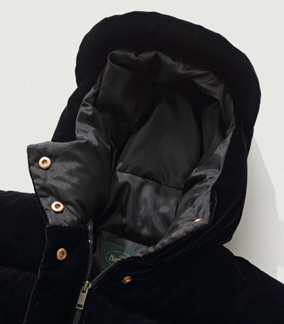 더바넷 벨벳 숏 패딩 상품이미지2