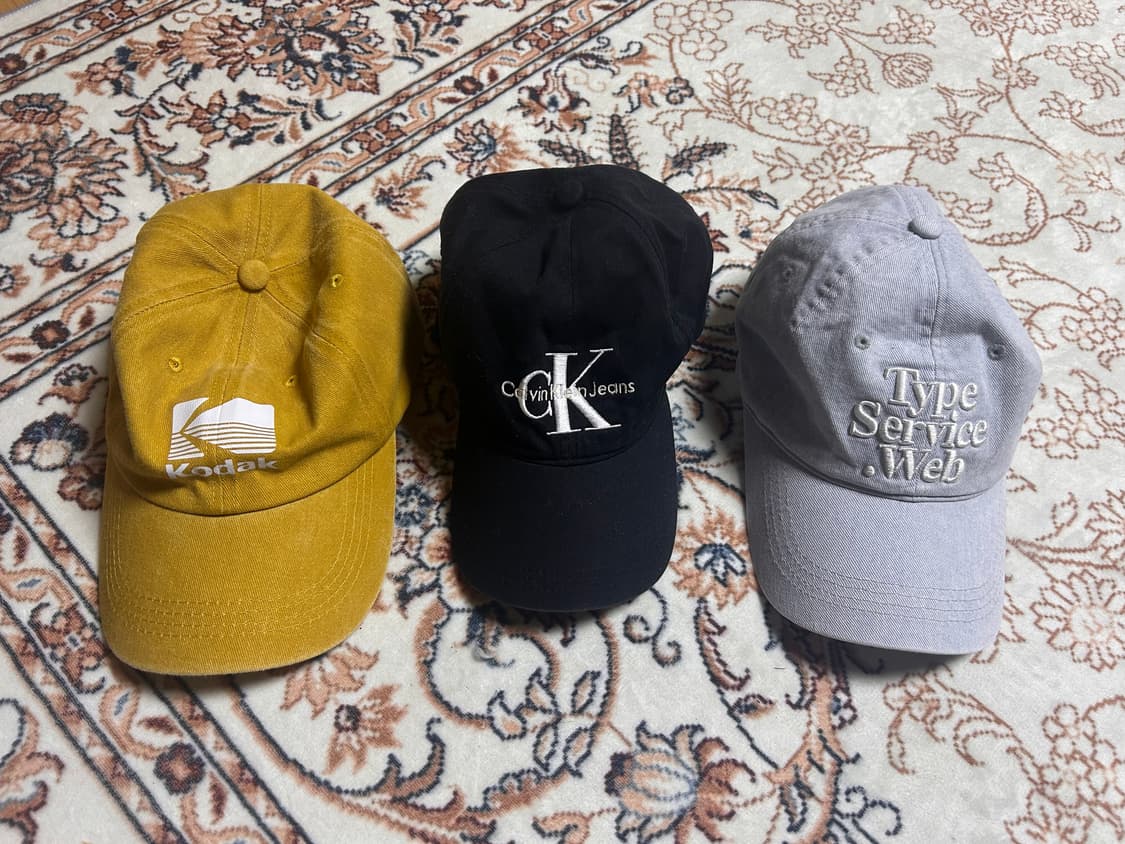 캘빈클라인 코닥 타입서비스웹 볼캡 모자 상품이미지1