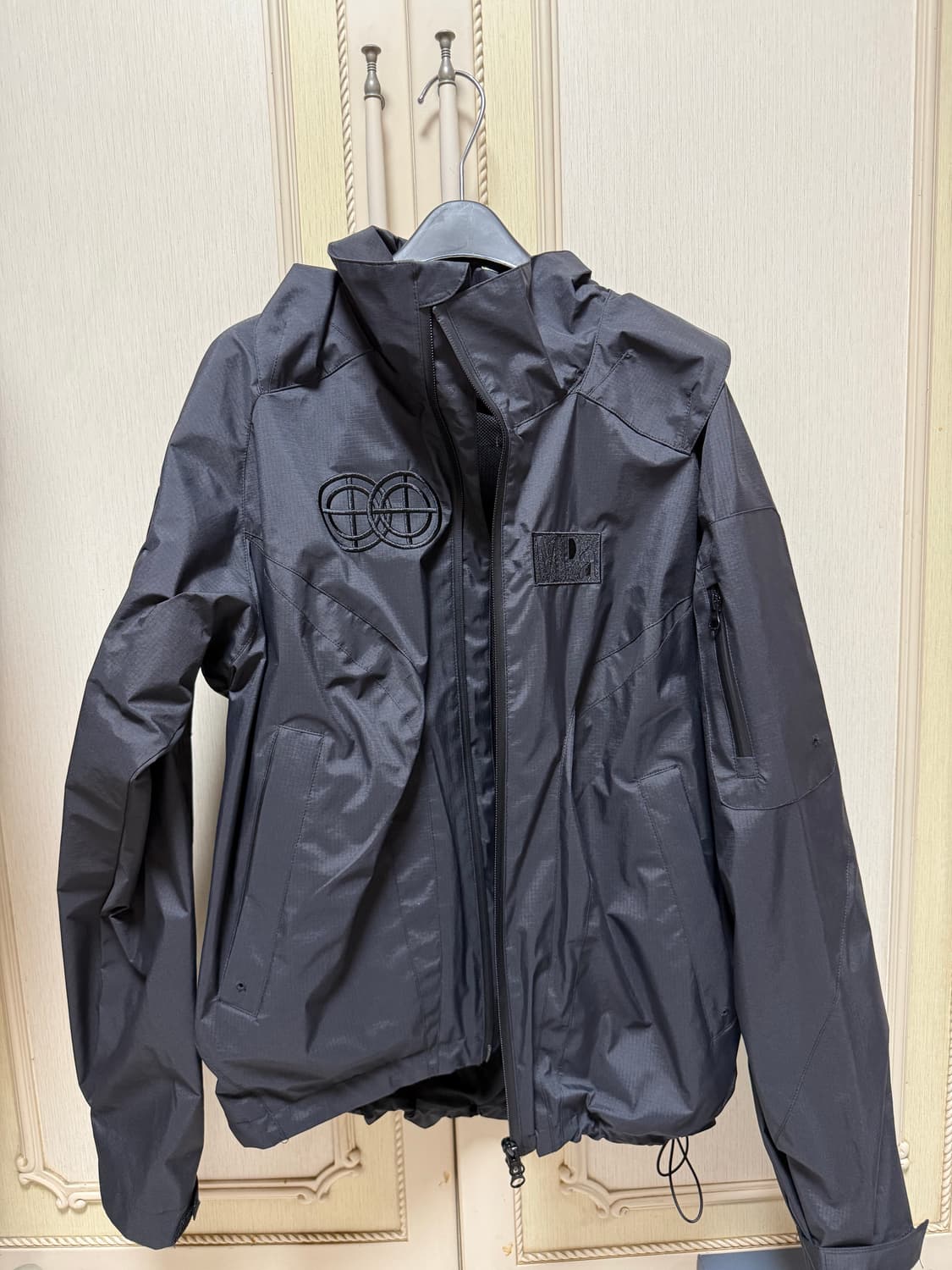 플라스틱 프로덕트 바람막이 s 블랙  상품이미지1