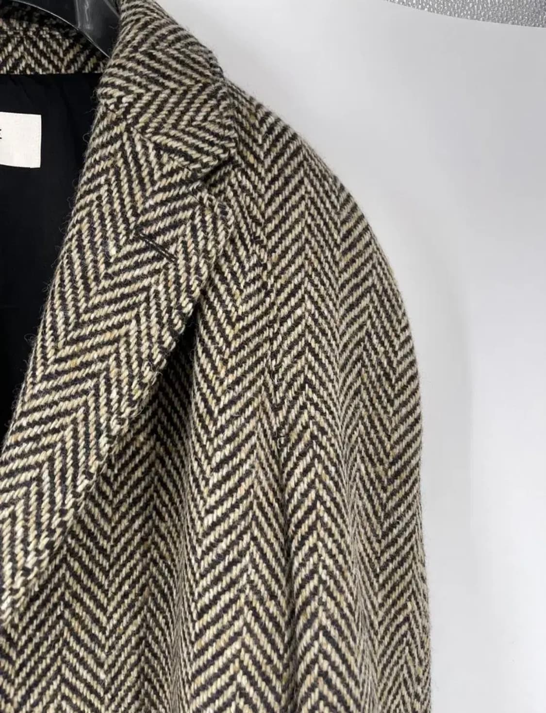 [BTS 뷔님 착용] 셀린느 23fw 헤링본 트위드 코트 상품이미지9