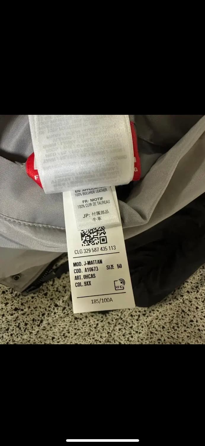 디젤 백로고 리버시블 ma-1 / 50(105)사이즈 판매 상품이미지6