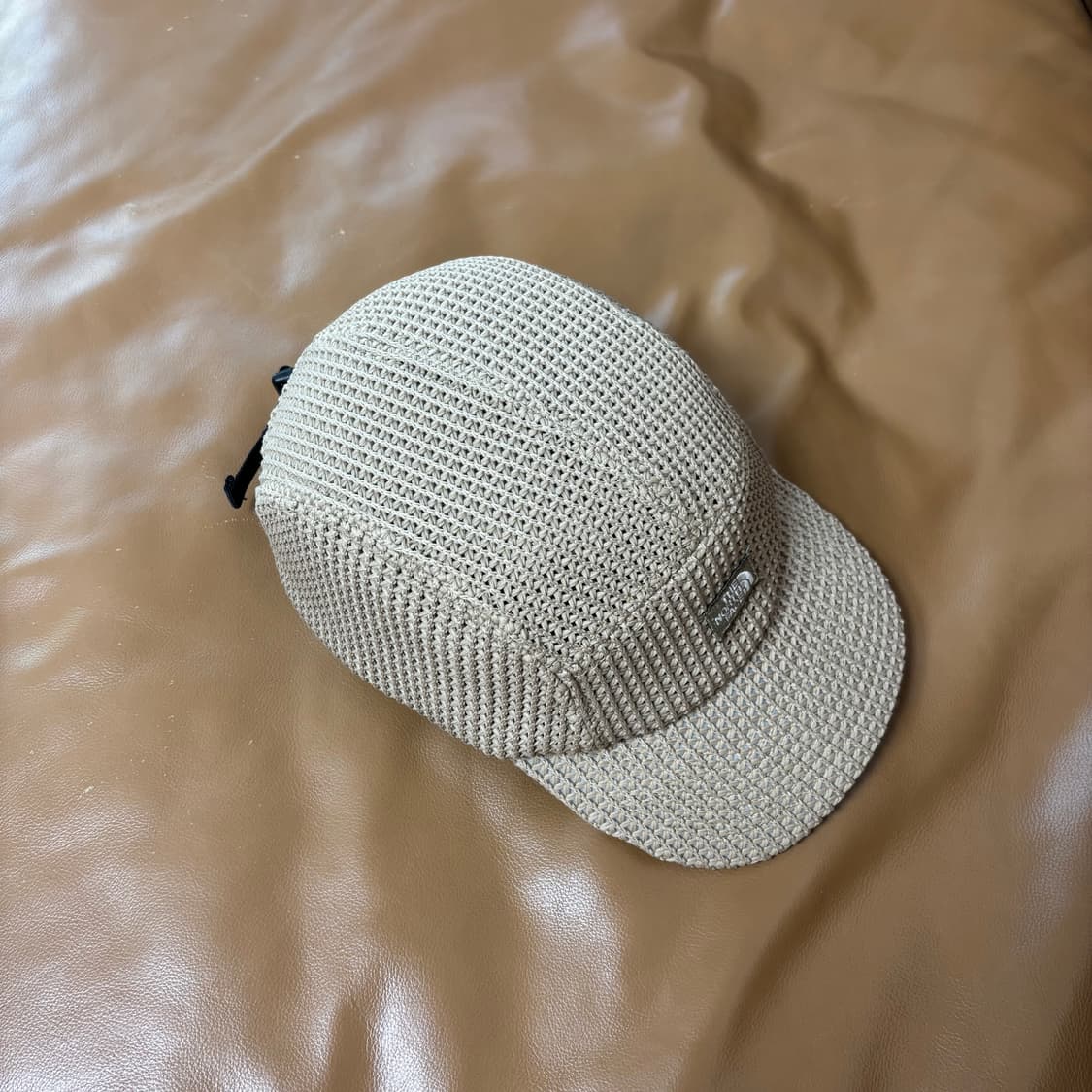 나나미카 노스페이스 퍼플라벨 캠프캡 모자 스트링 메쉬 탄 상품이미지5