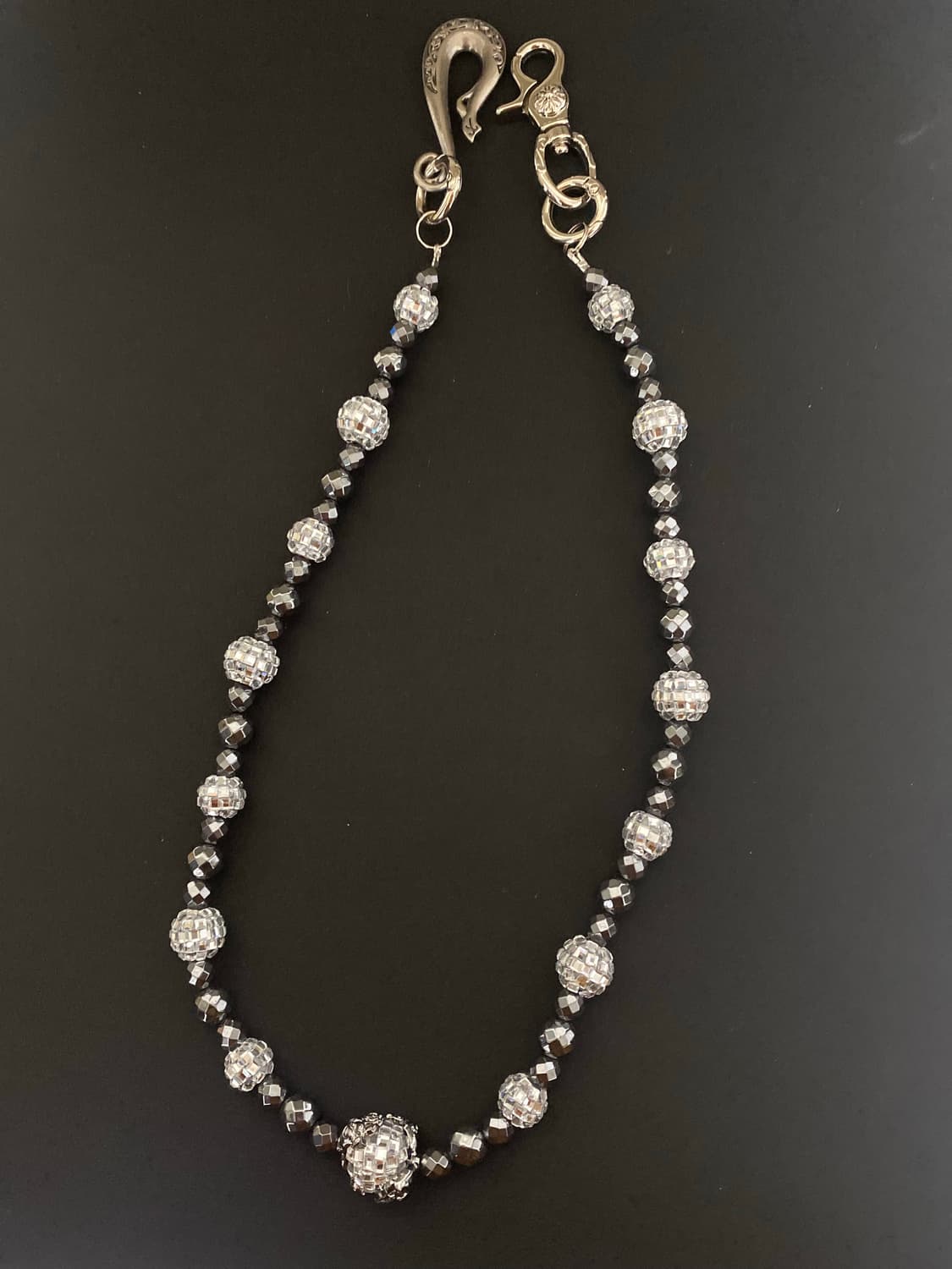 고딕 크리스탈 미러볼 키체인 상품이미지4