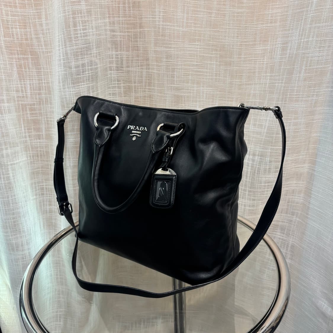 정품 프라다 비텔로 다이노 토트백     상품이미지3