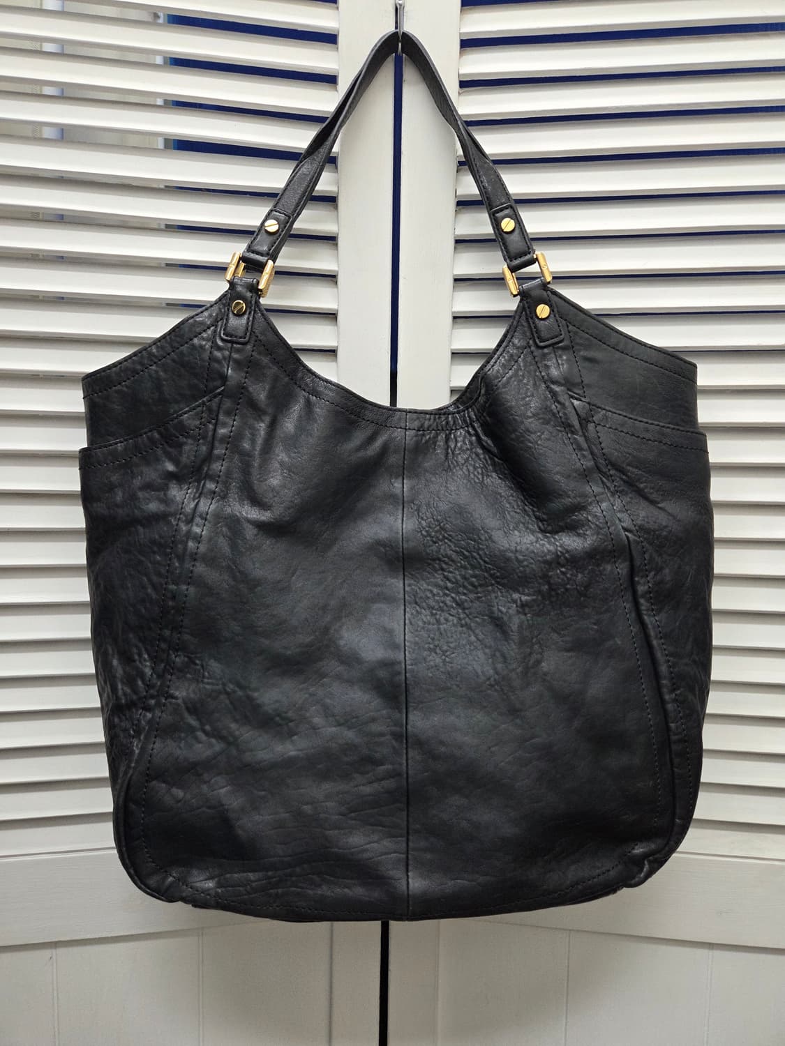 토리버치 소가죽 빅 토트백 상품이미지5