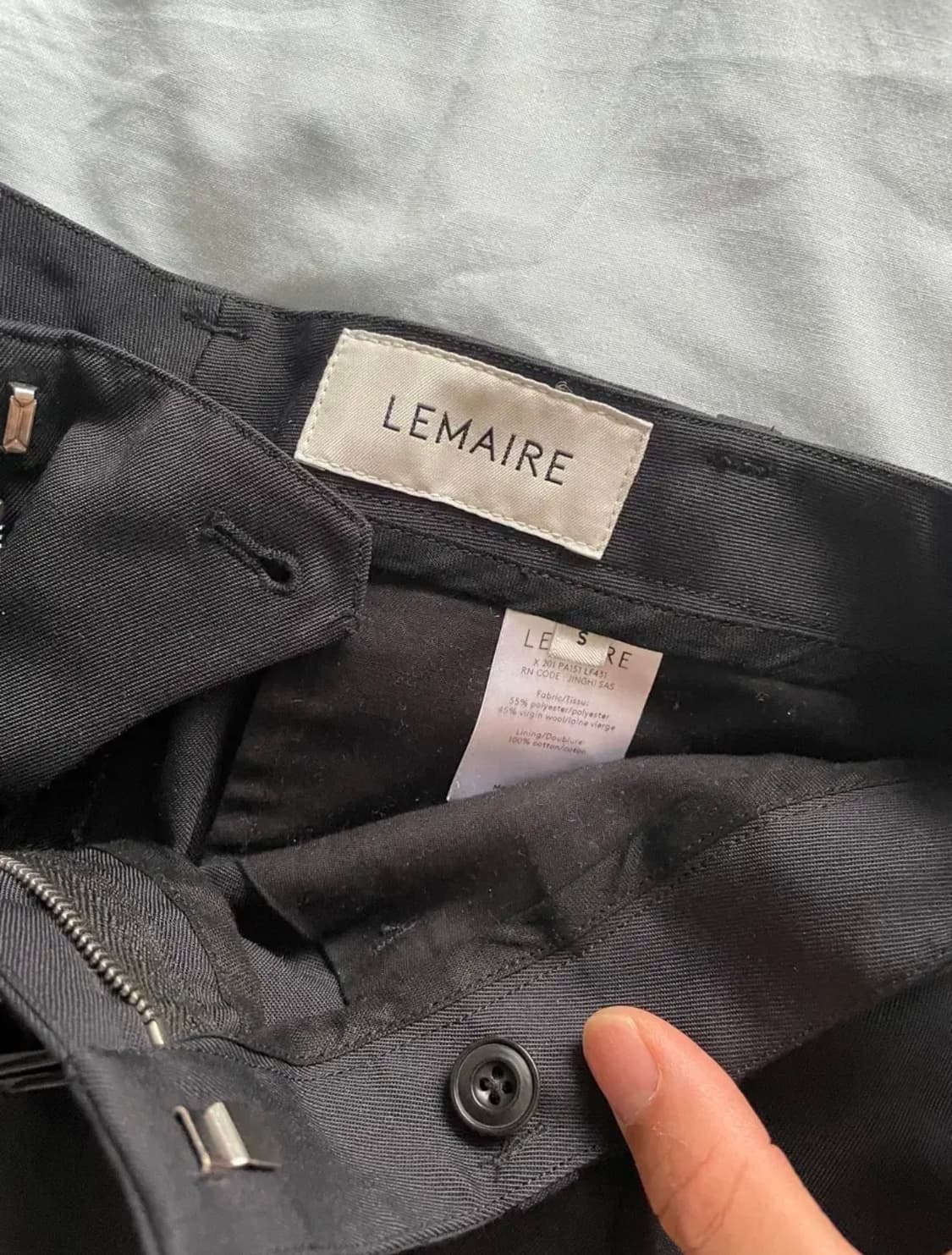 [S]르메르 벨티드 슬랙스 상품이미지4