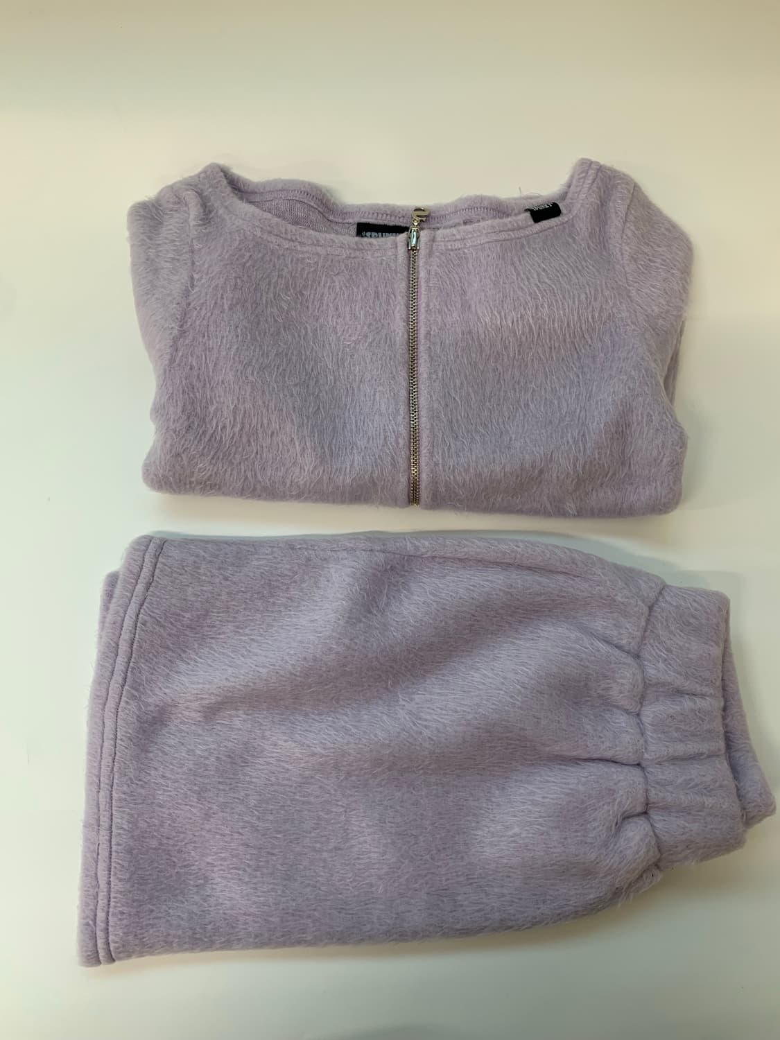 SPUNKY 보라색 가디건 & 치마 세트 판매 상품이미지1