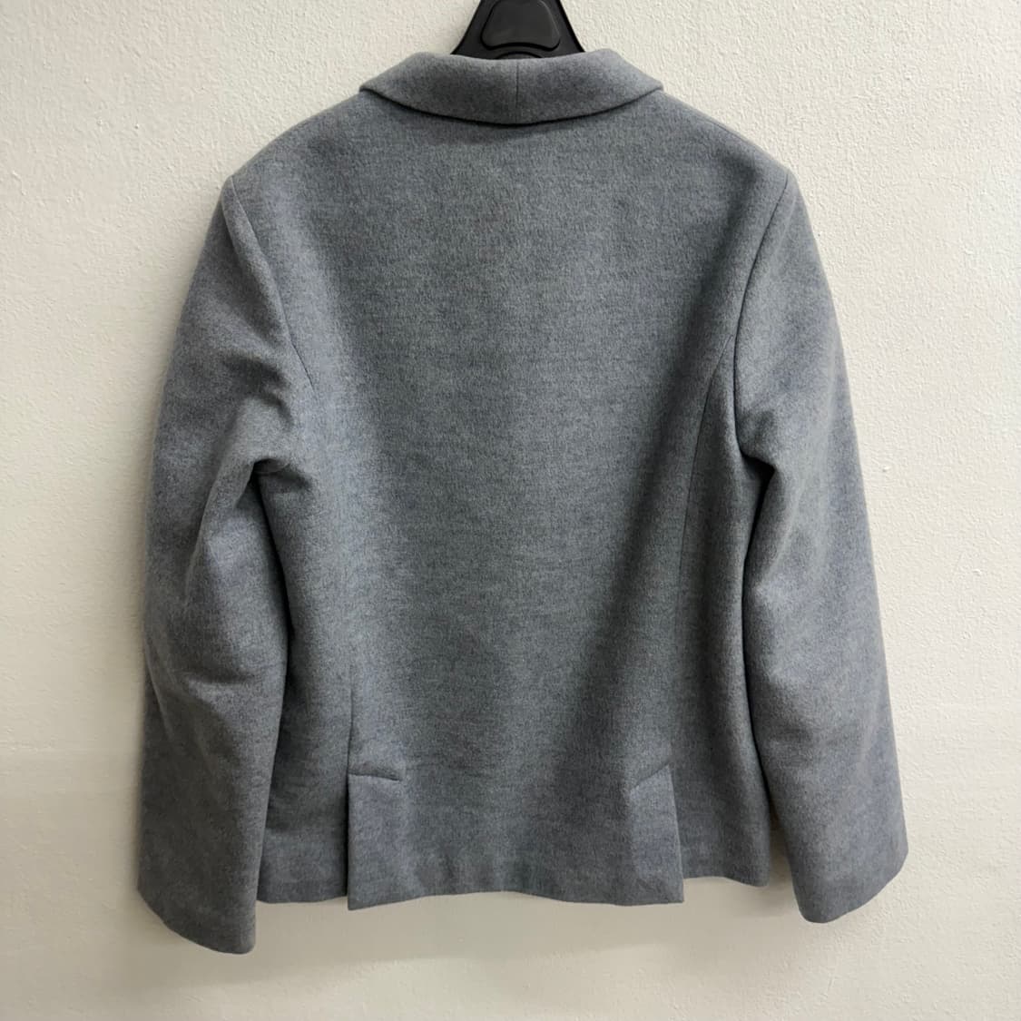 치비디니(CIVIDINI) 여성 캐시미어100 민트블루 자켓 (40) 상품이미지4