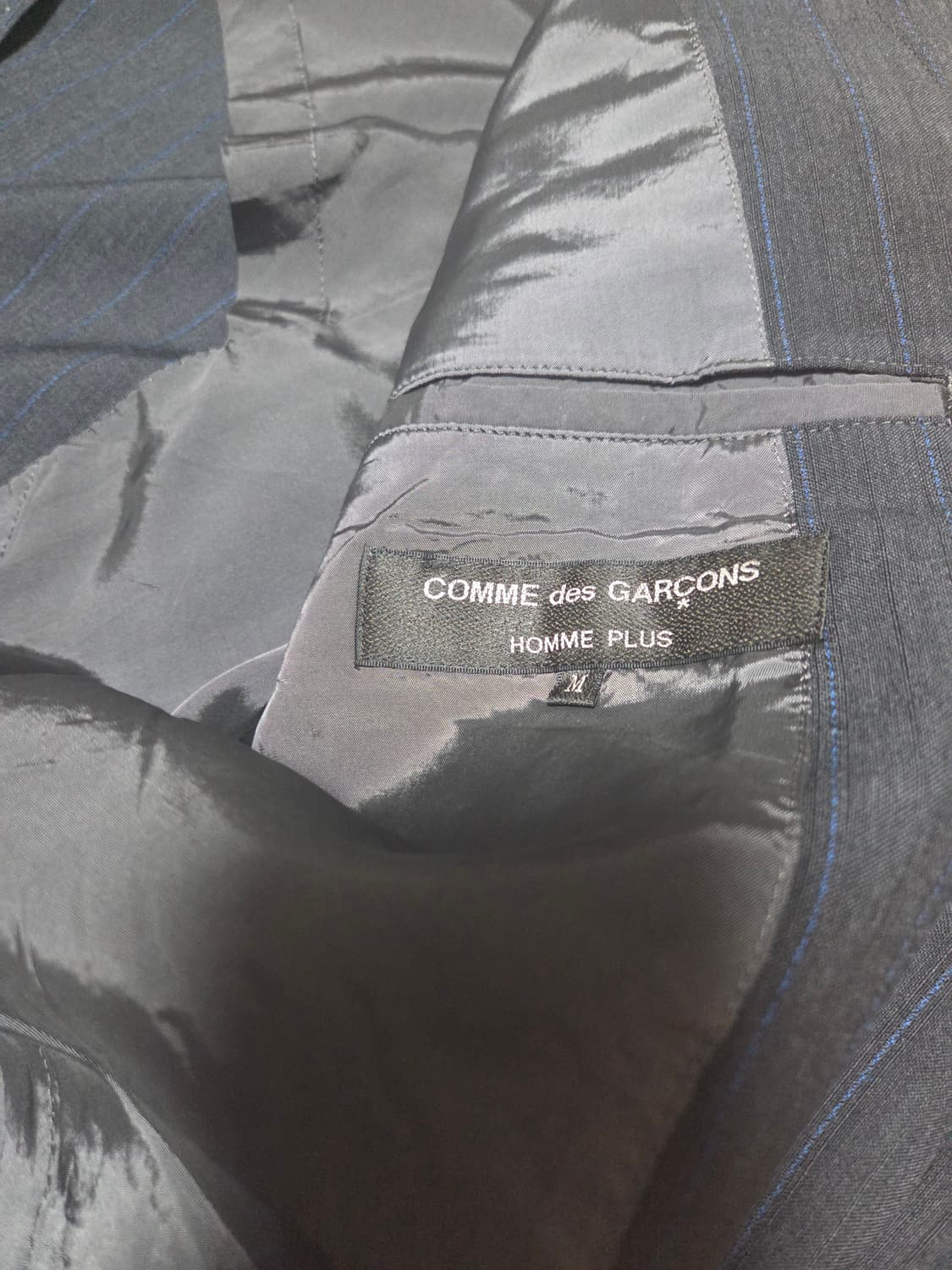 꼼데가르송 옴므 플러스 롱코트 상품이미지5