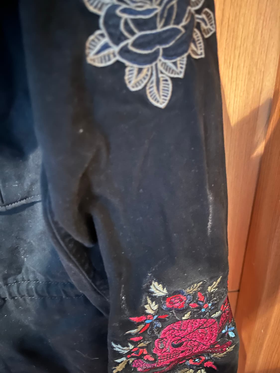 자딕앤볼테르 블랙 자켓 플라워 자수 상품이미지4