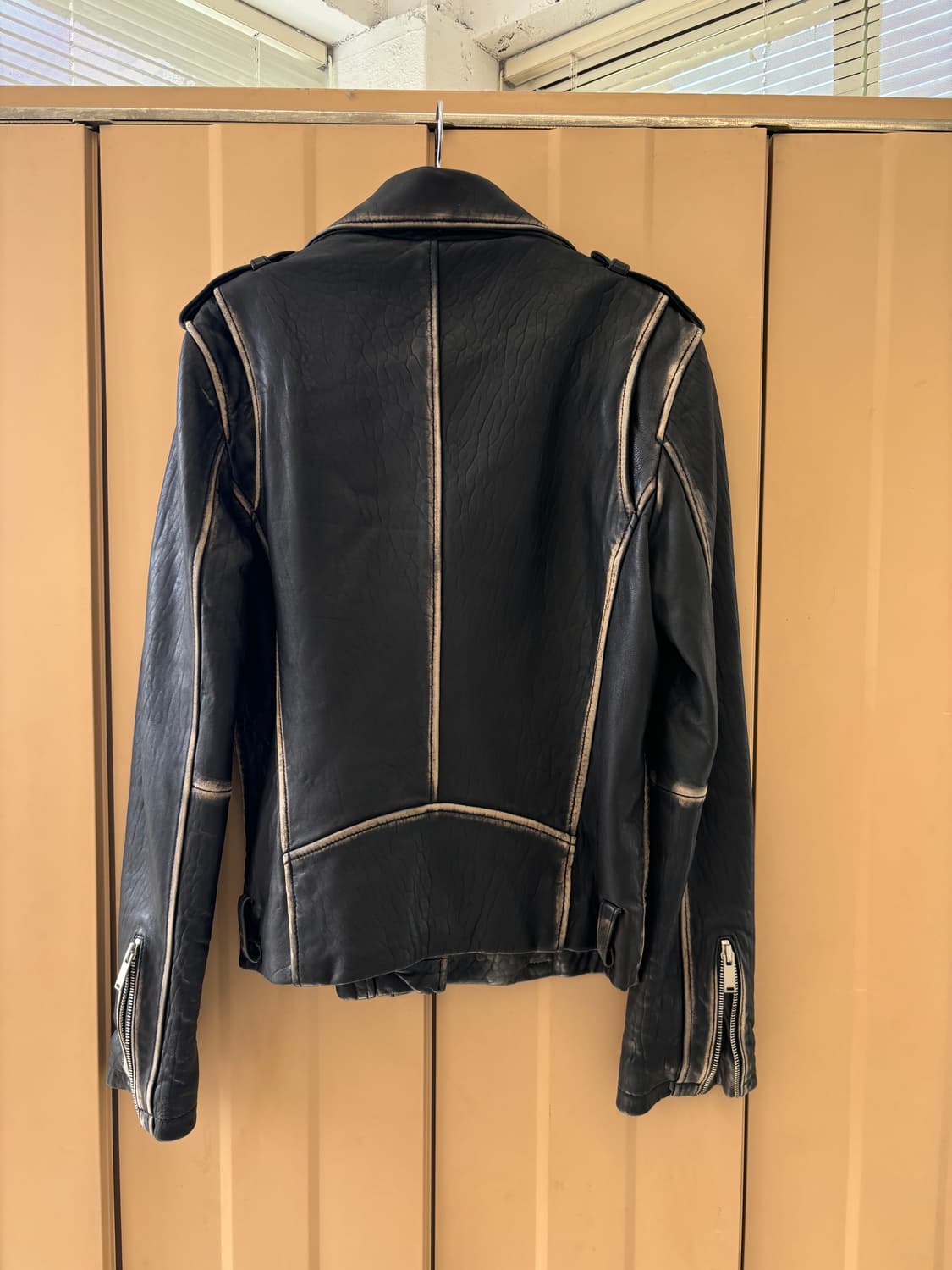 빈티지 라이더 레더 자켓 상품이미지10