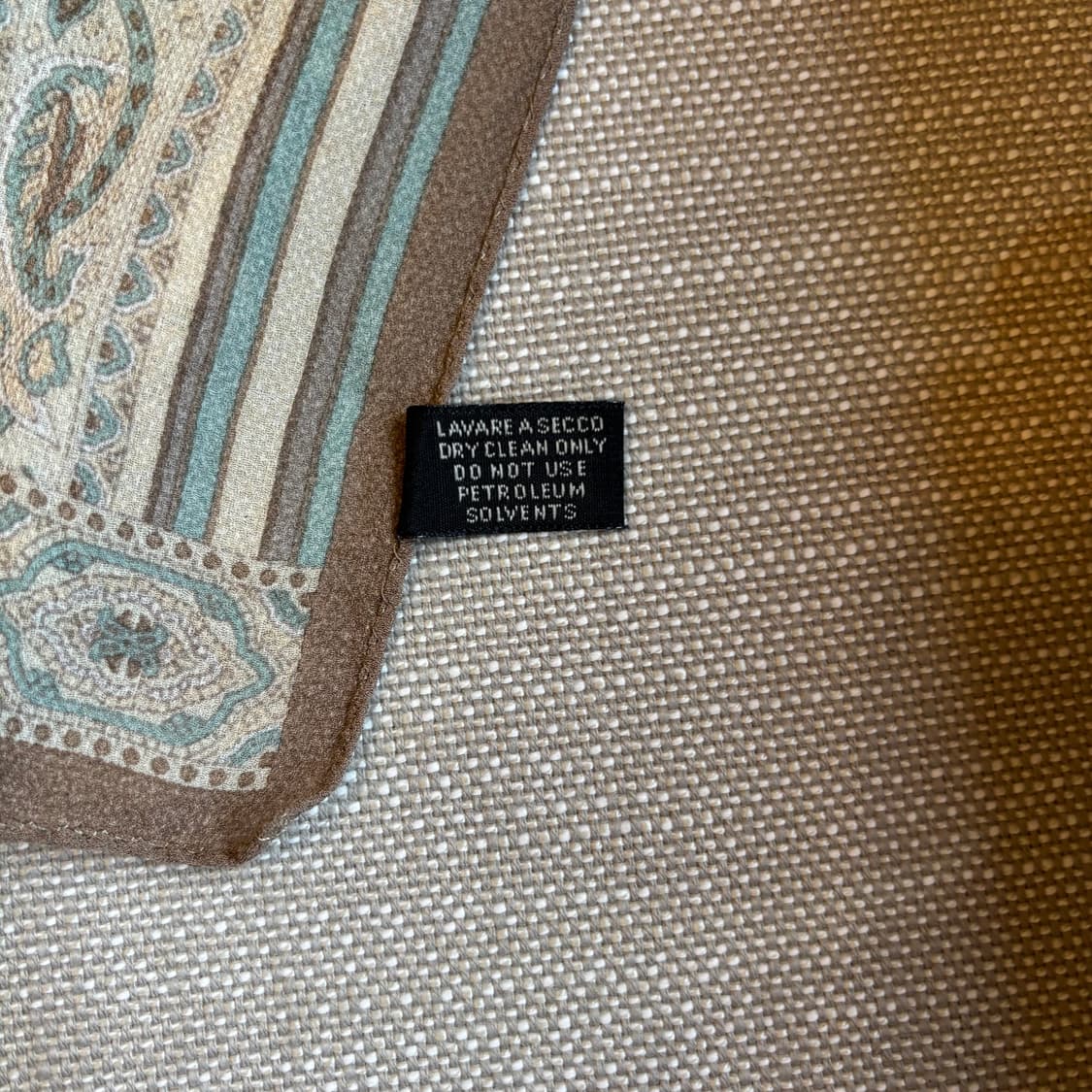 에트로(ETRO) 페이즐리 패턴 실크 스카프 상품이미지6