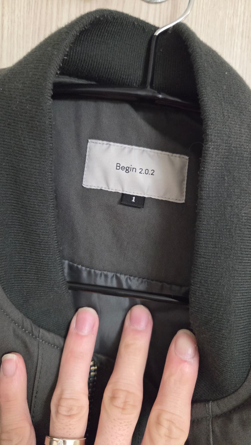 비긴202 Nycot Washed Ma1 S사이즈 상품이미지3