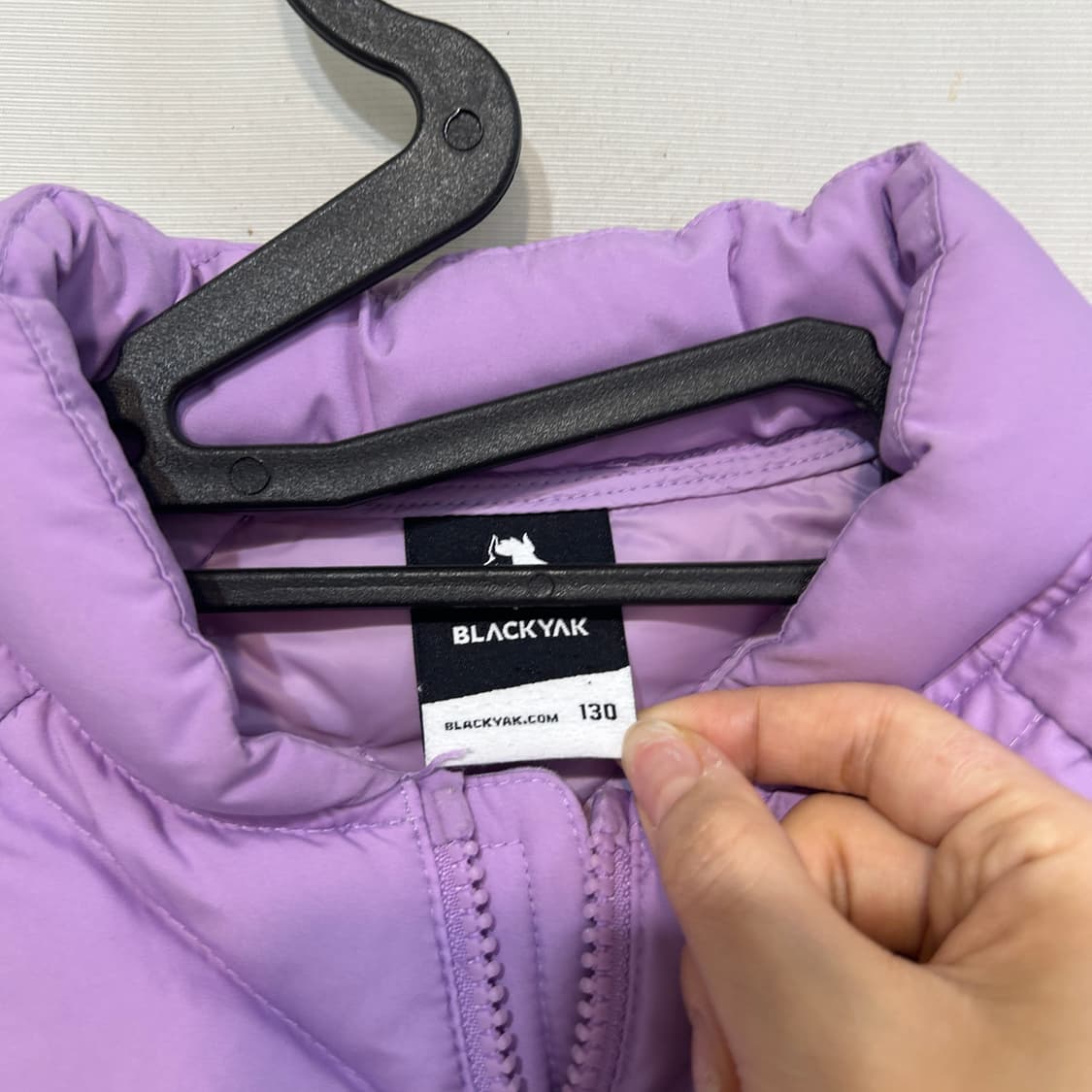 블랙야크 키즈 누빔 다운패딩 130 상품이미지3