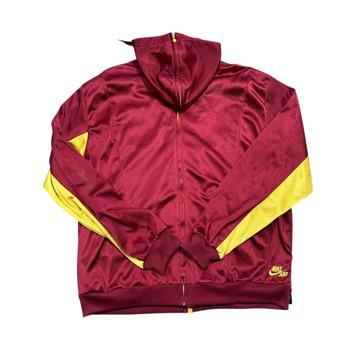 ✨ (바배) 나이키 버건디 골드 배색 후드 집업 (앞뒤지퍼)  상품이미지2