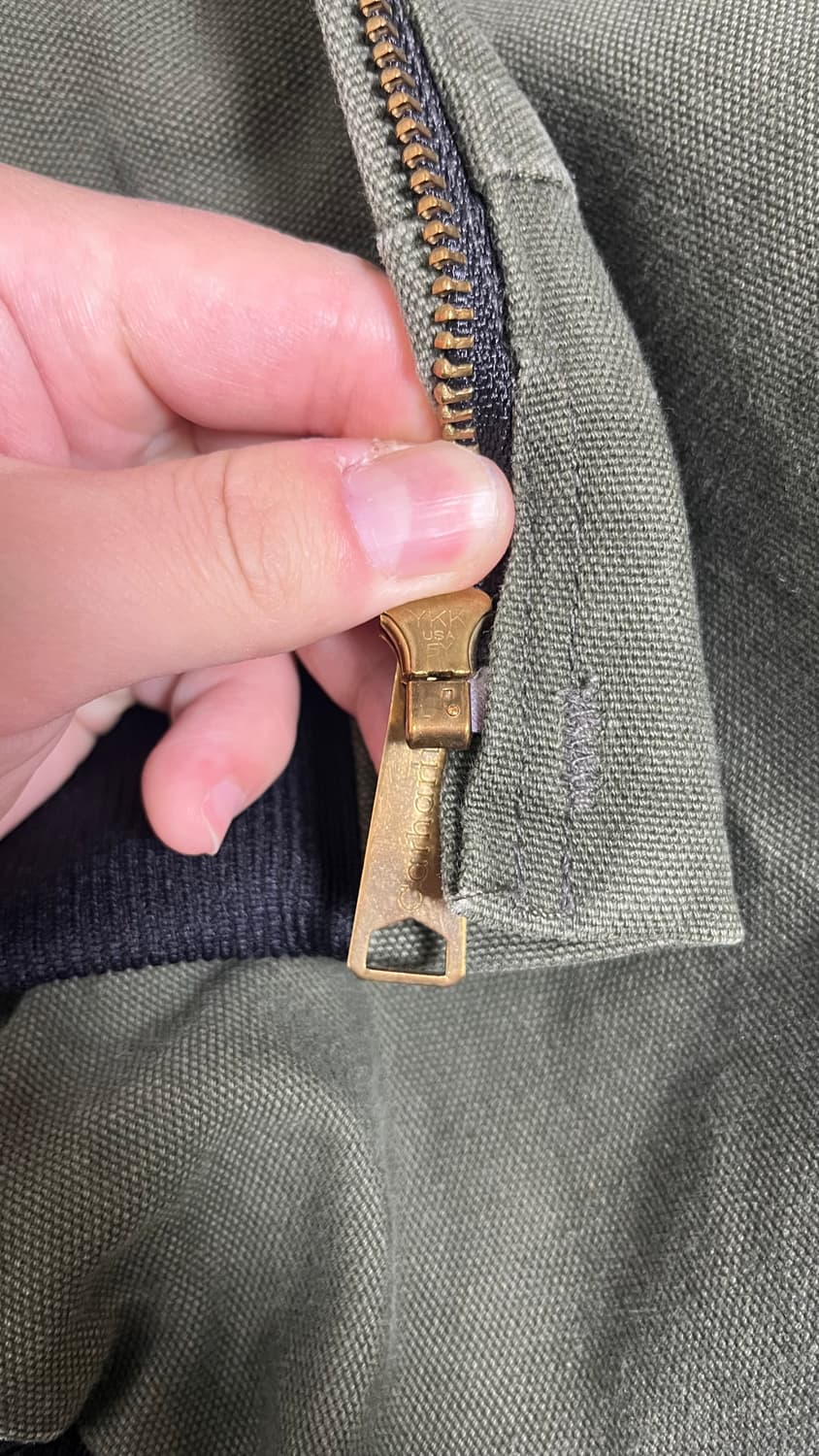 -칼하트 J131 액티브 자켓 (다크그린) 상품이미지5