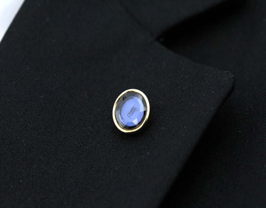 입생로랑 A+등급 남자 명품 뱃지 핀 포인트 빈티지 상품이미지9