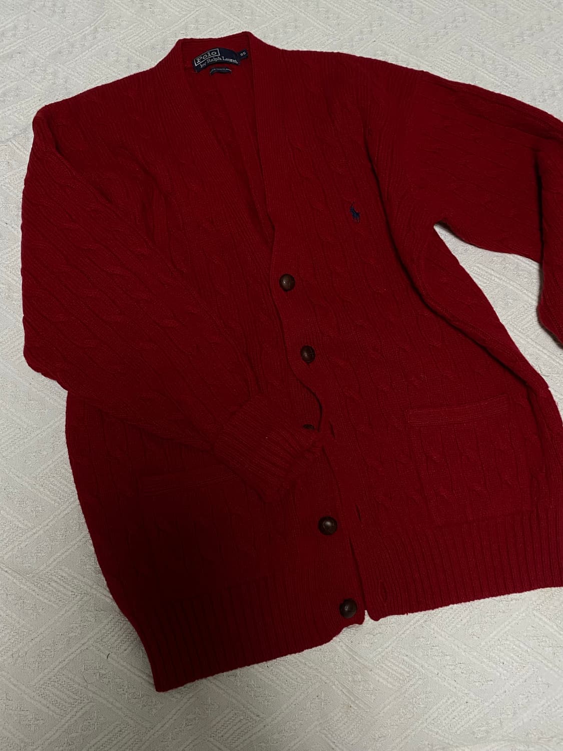 폴로 랄프로렌 꽈배기 가디건  상품이미지4