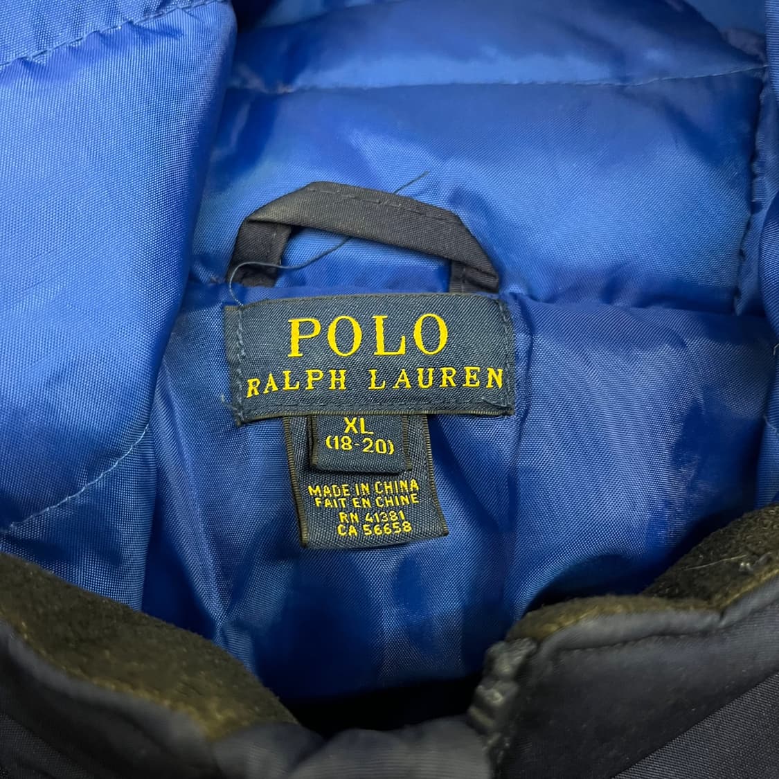 폴로 랄프로렌 네이비 숏 패딩  상품이미지5