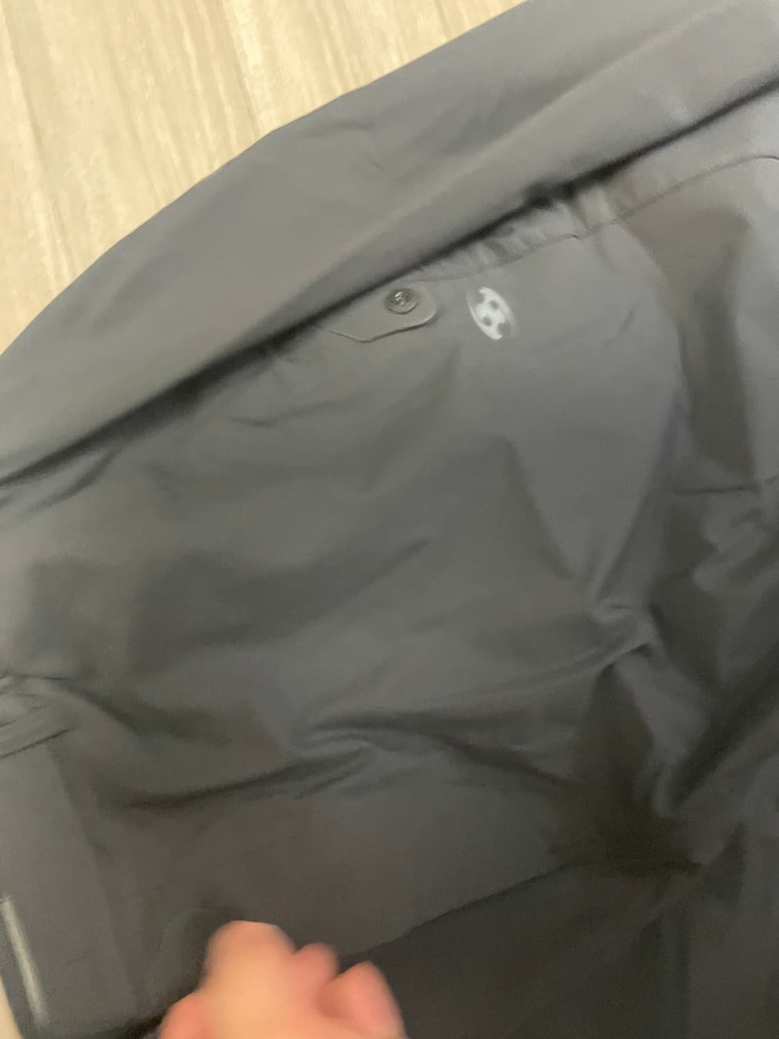 산산기어 사이드 스냅 팬츠 블랙  상품이미지4