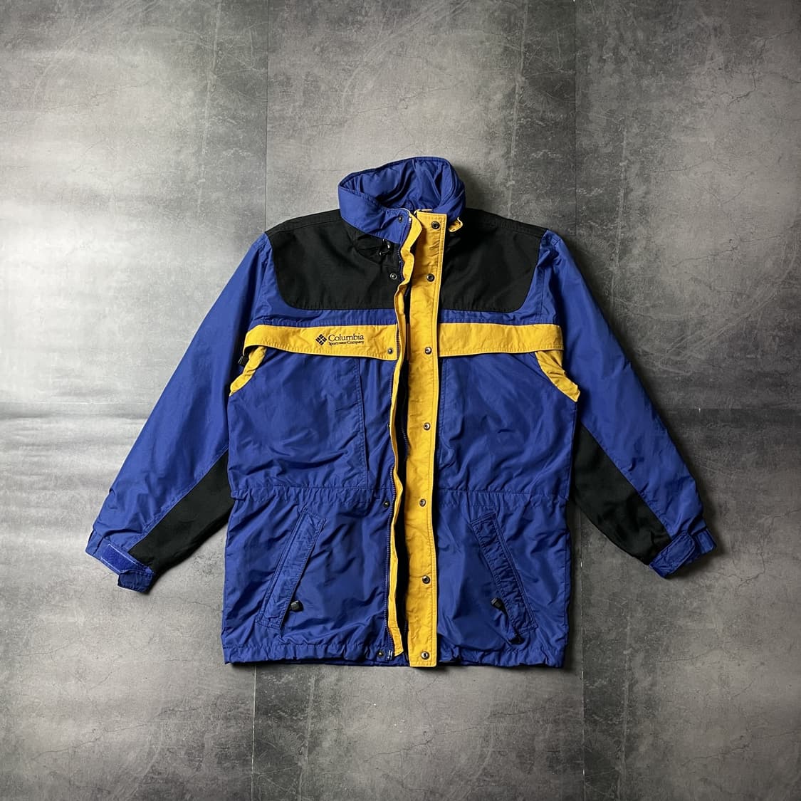 COLUMBIA 1990s 컬럼비아 빈티지 블루 윈드브레이커 A00541 상품이미지1