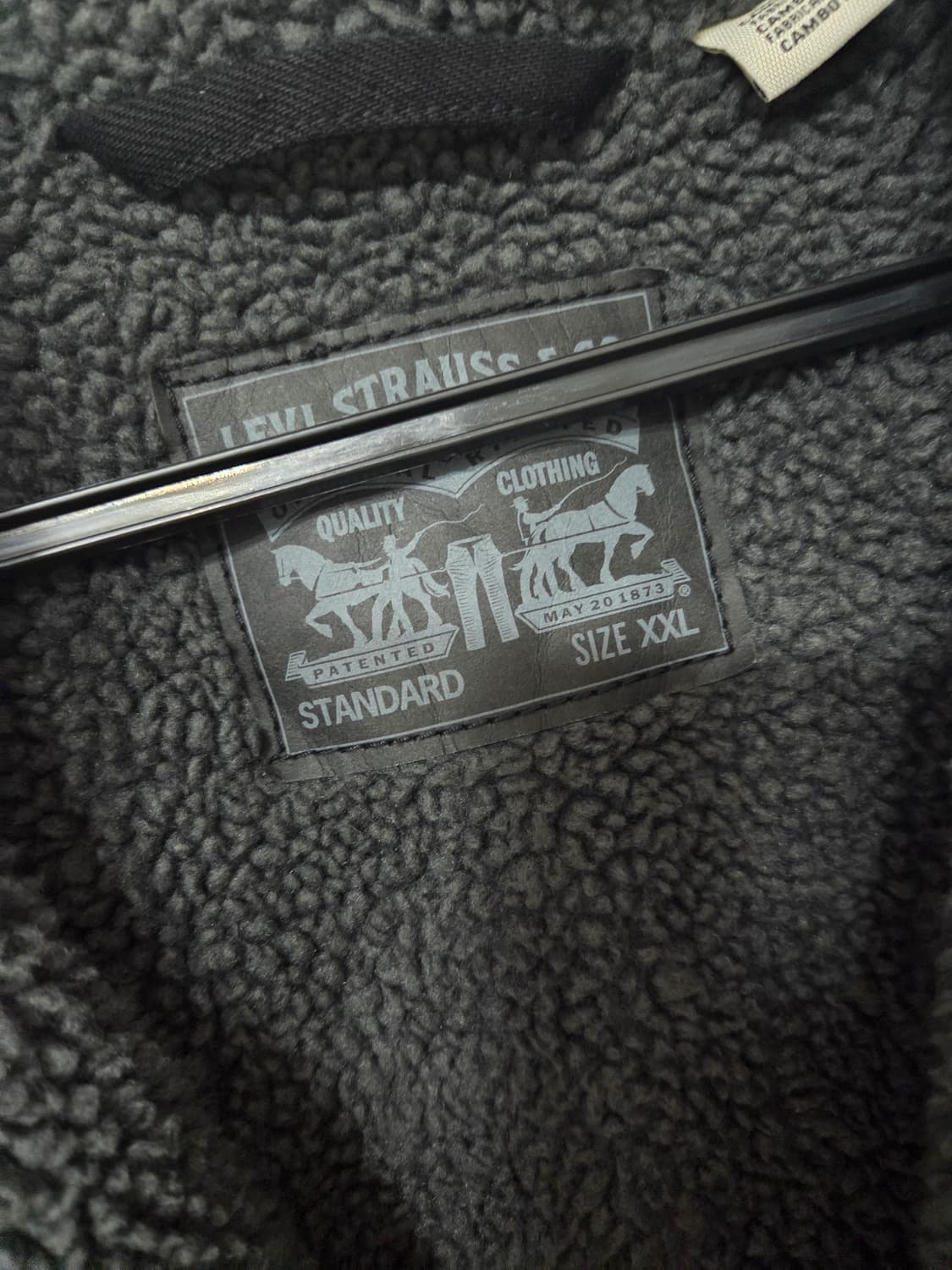 리바이스 흑청자켓 상품이미지3