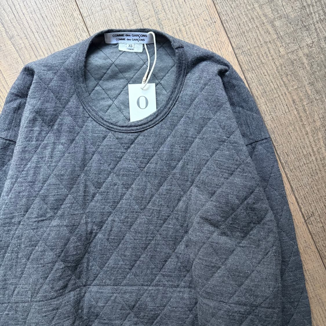 Scalloped Hem Docking Quilted Blouse 상품이미지5