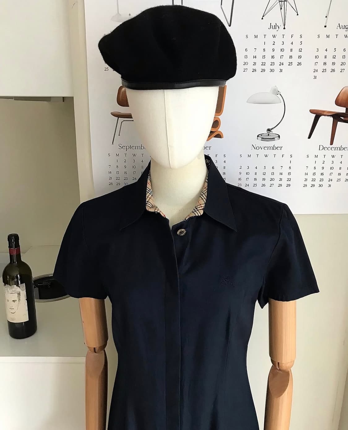 버버리 로고 미니멀 원피스 상품이미지3