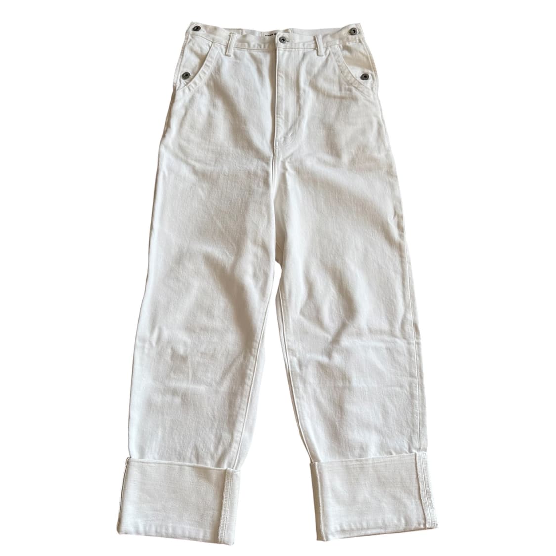 준야와타나베 롤업 신치백 데님 상품이미지4