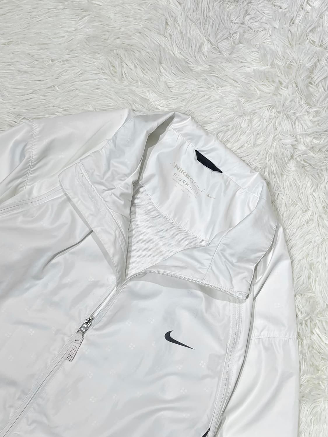 나이키 골프 화이트 투웨이 바람막이 상품이미지7