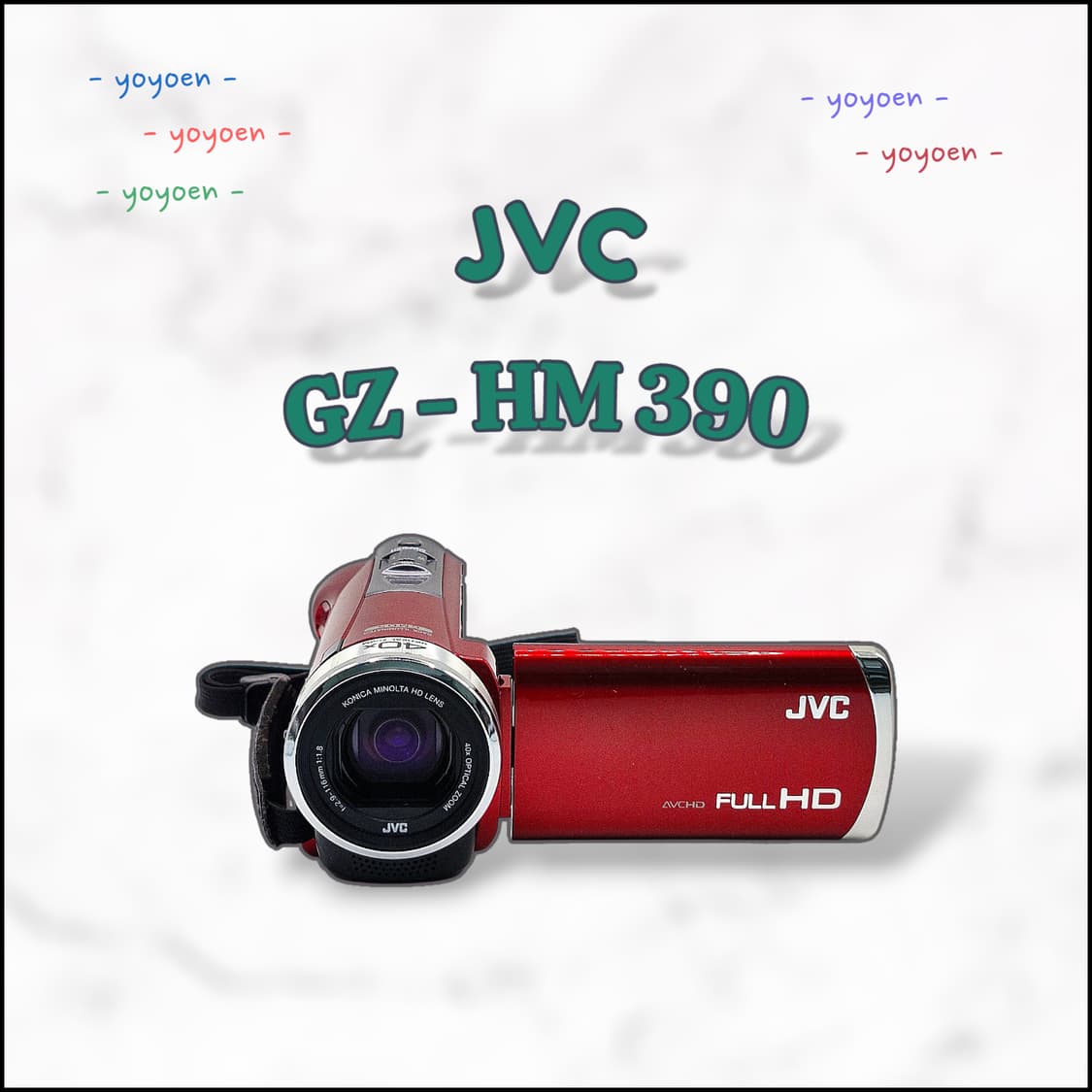 JVC GZ-HM390 빈티지캠코더 [ 꾸미기0 ] 상품이미지1