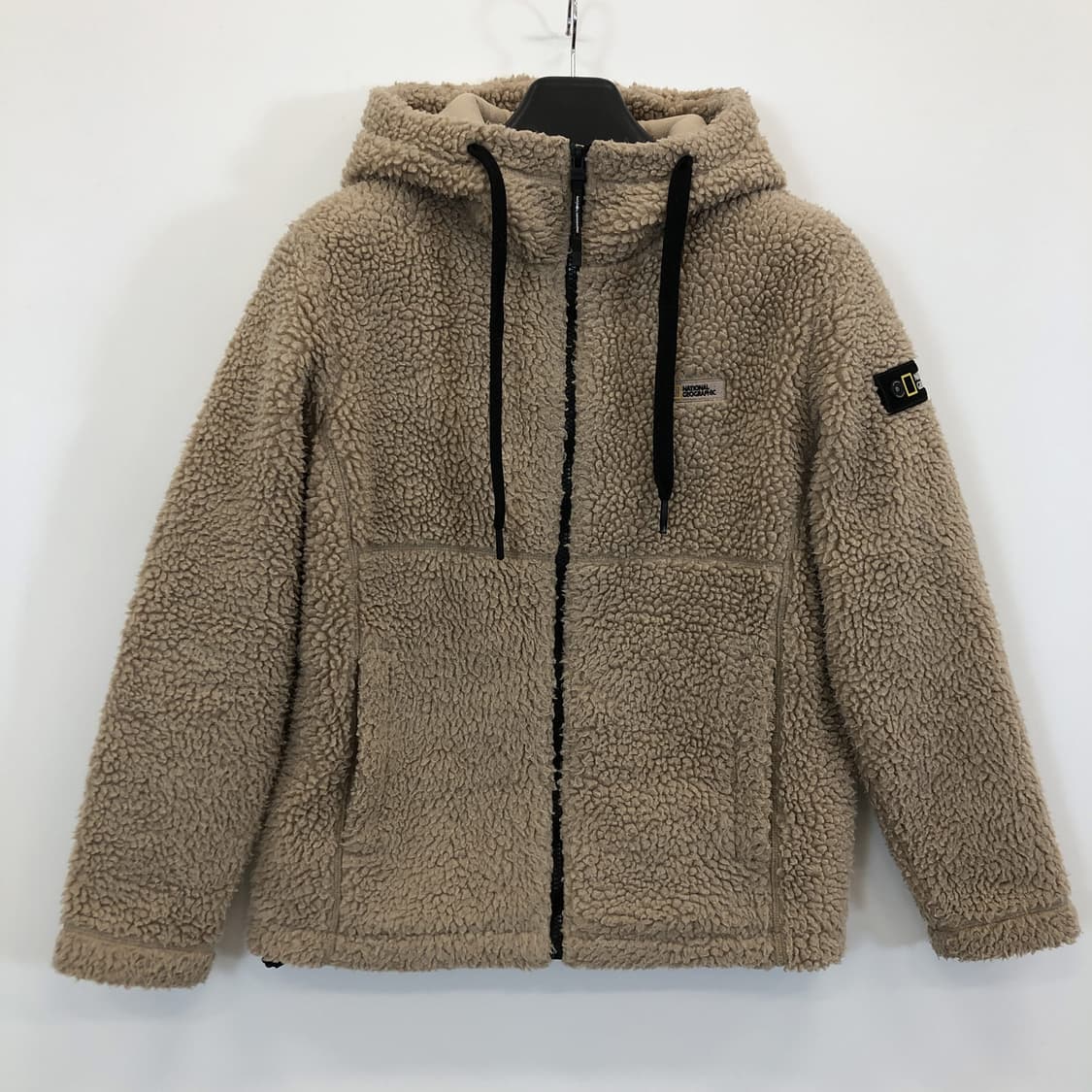 내셔널지오그래픽 와펜 뽀글이 후리스 XS 상품이미지1