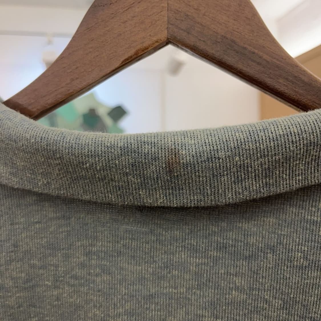 폴로 랄프로렌 빈티지 캐주얼 반집업 카라 니트 L C09238 상품이미지8