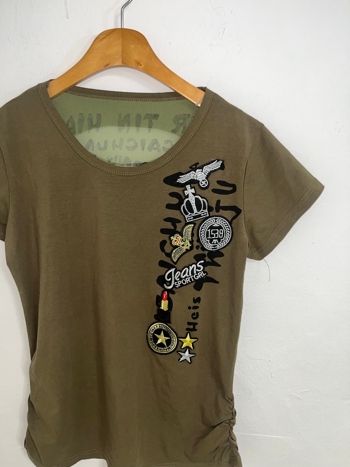 00‘s Y2K 그런지 디스트로이드 티셔츠 상품이미지7