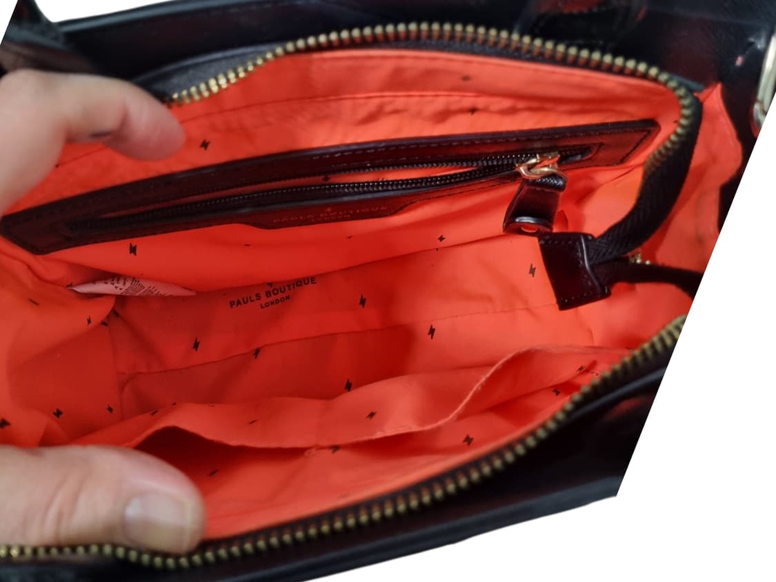 폴스부띠끄 블랙 에나맬 백 상품이미지5