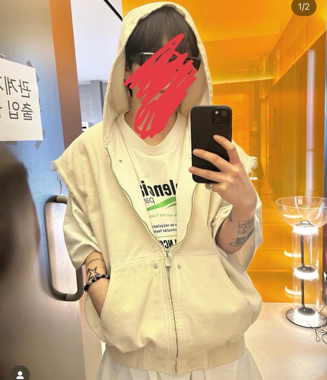 알릭스 Alyx 디스 후드베스트 (유일매물) 상품이미지1