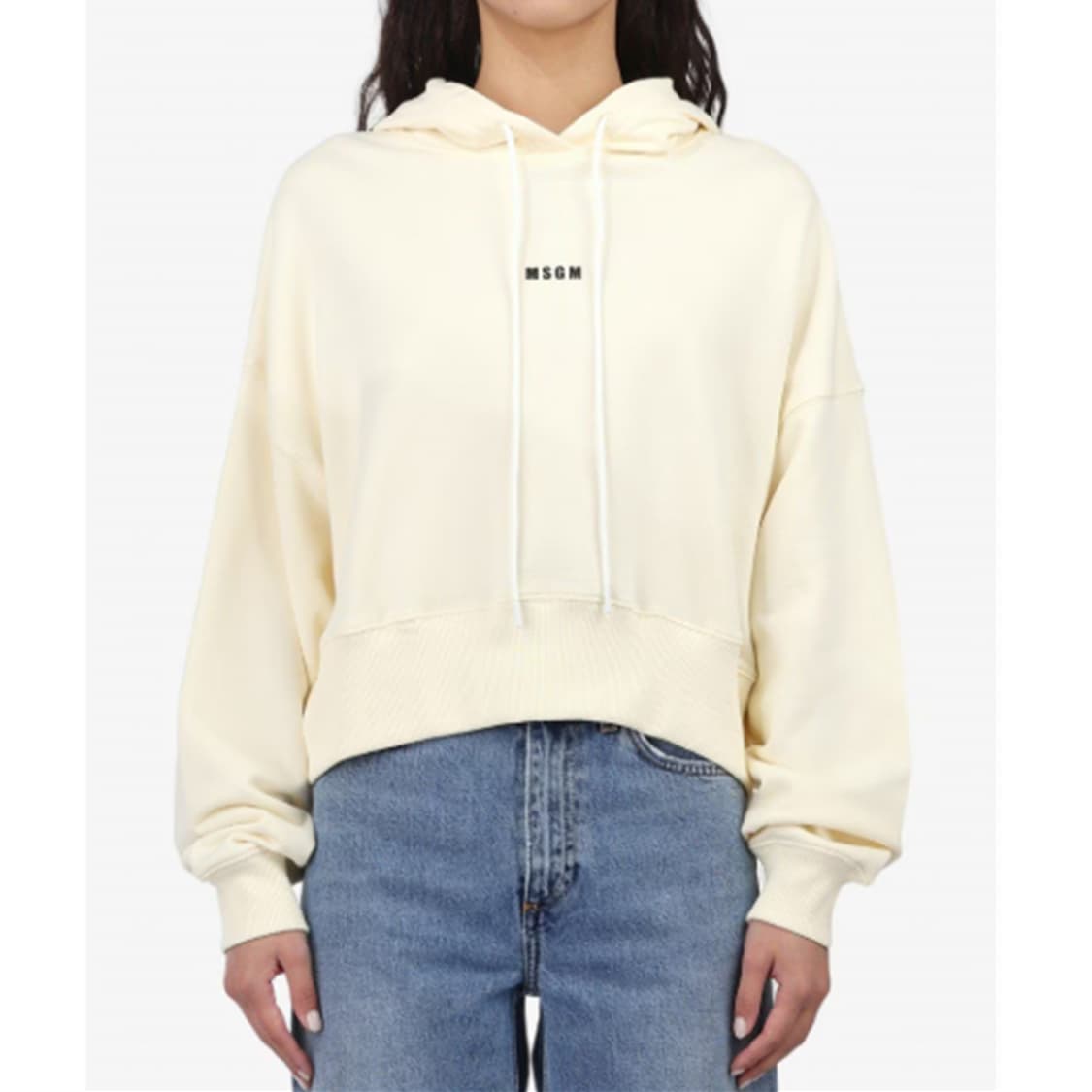 MSGM 크롭 후드 티 여성 XS S 훌륭 사랑봉봉 상품이미지6