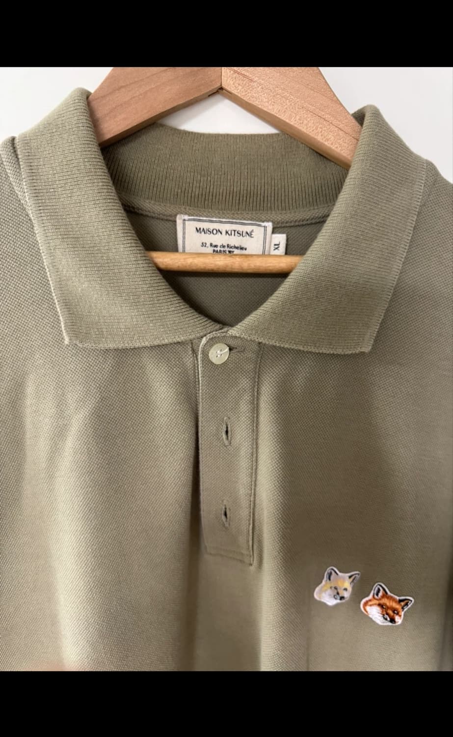 메종키츠네 더블 폭스 카라티(XL) 상품이미지2