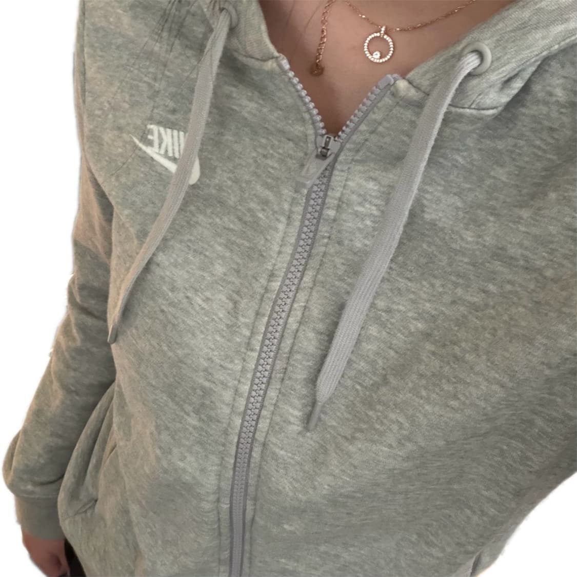 🩶나이키 스몰로고 그레이 후드집업🩶 상품이미지2