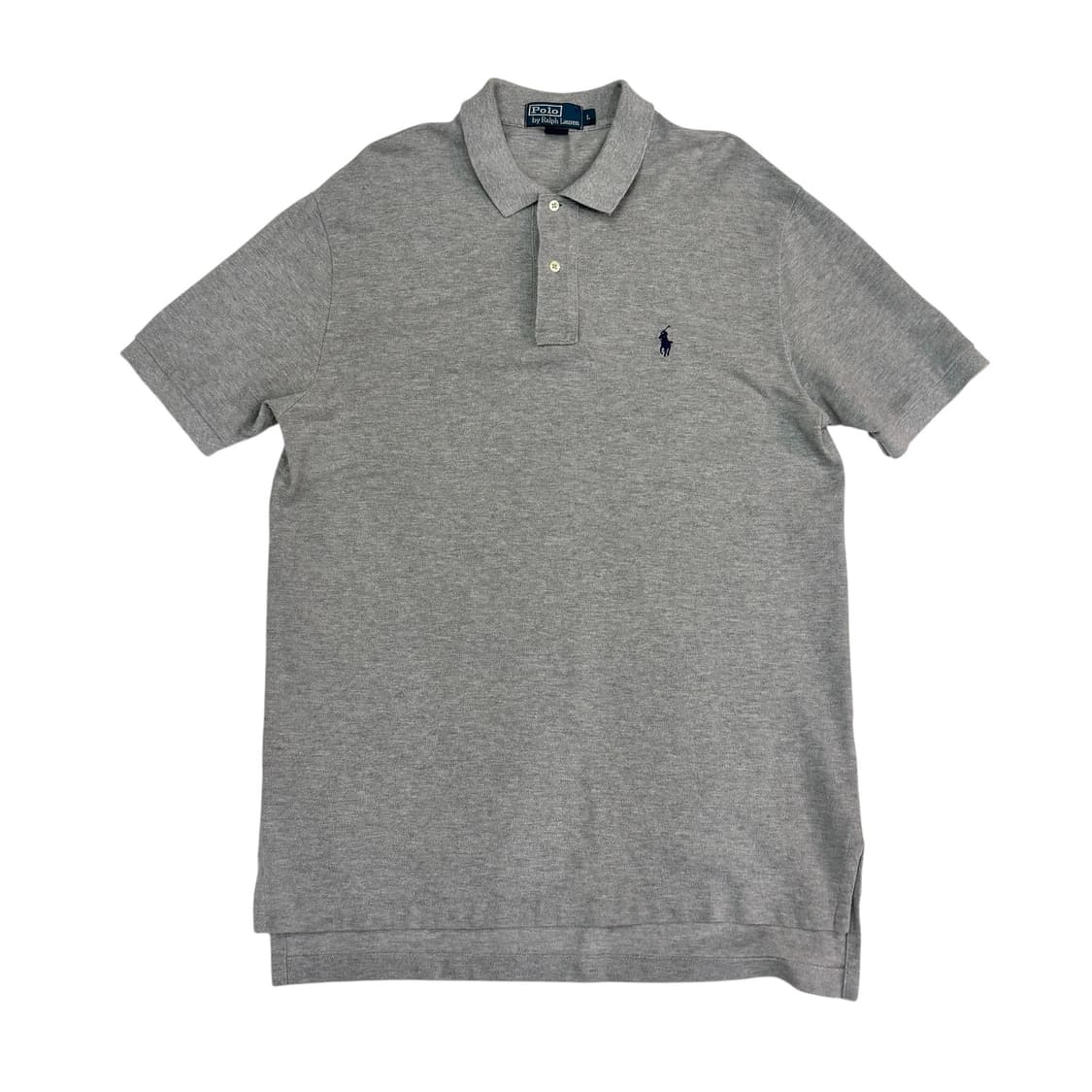 폴로 랄프로렌 그레이 반팔 롱 카라티  상품이미지1