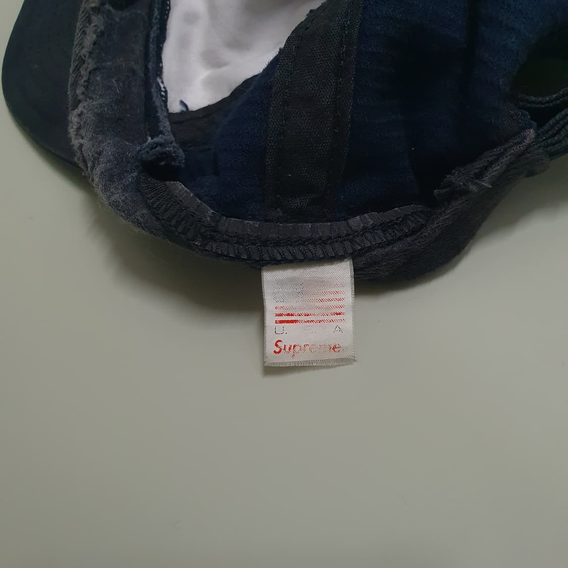 OS) 슈프림 신형 19FW 코듀로이 볼캡 골덴 클래식 로고 6패널 모자 상품이미지6