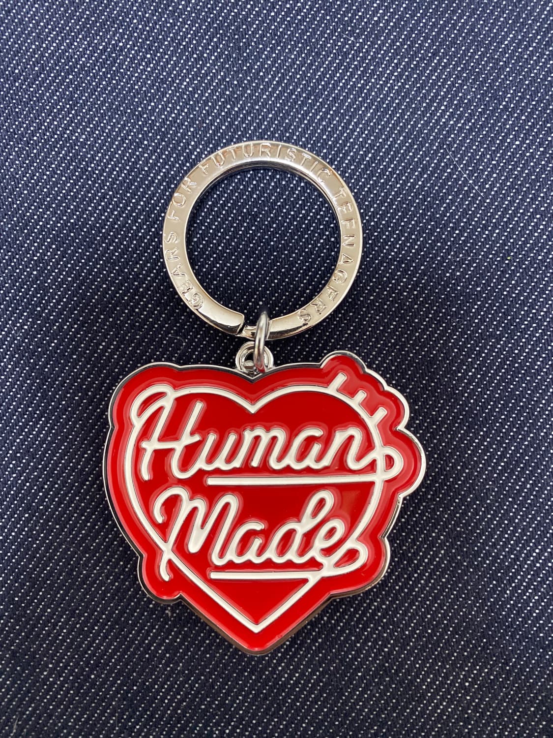 휴먼메이드 하트 키링 레드 상품이미지1