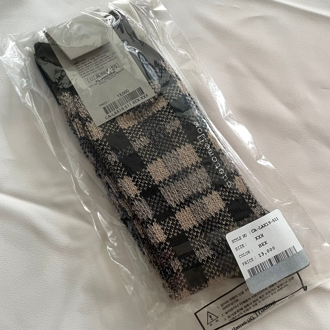 커스텀멜로우 남성 남자 fw 양말 상품이미지2
