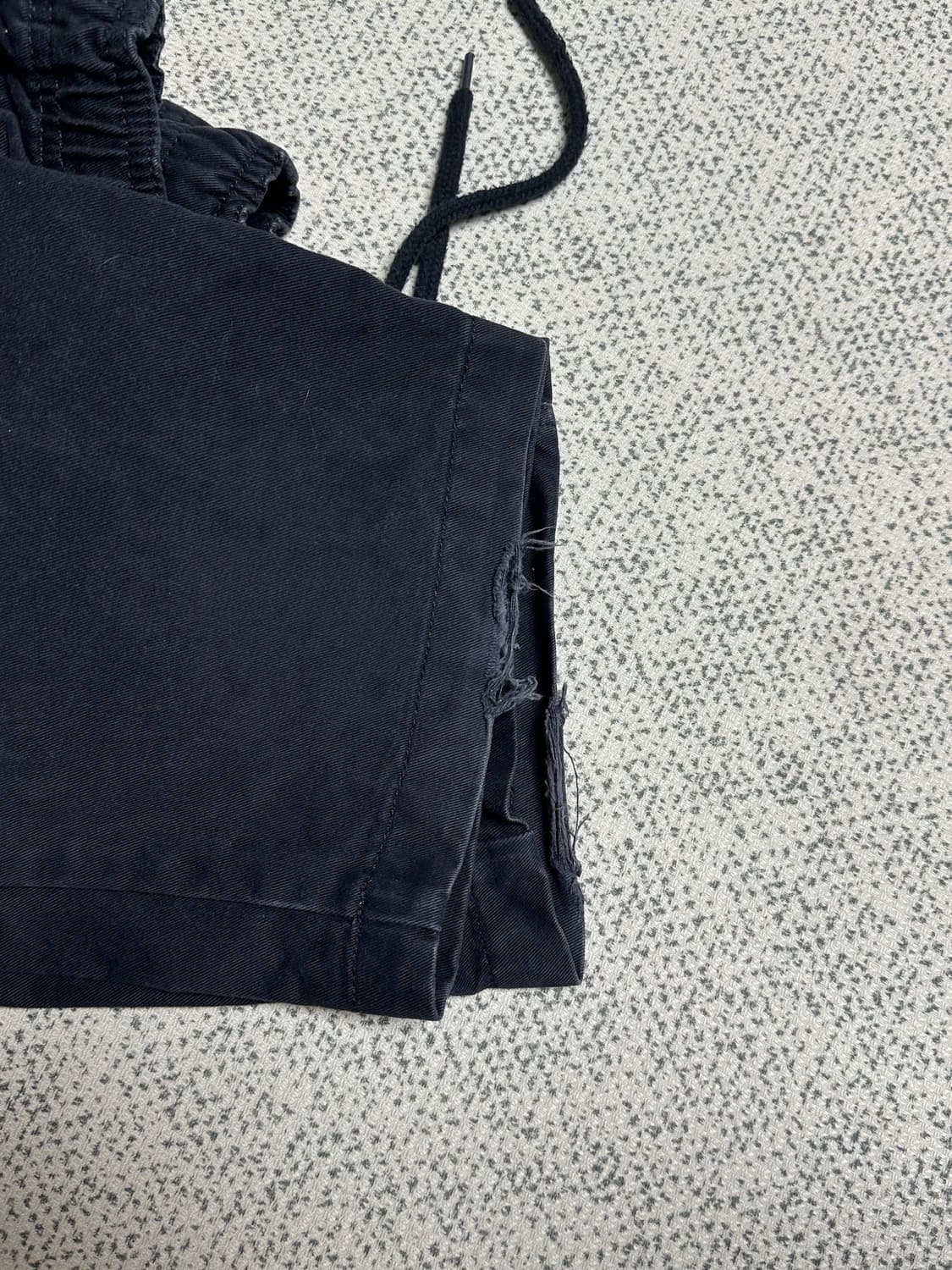 스투시 엘라스틱 팬츠 네이비 M 상품이미지2